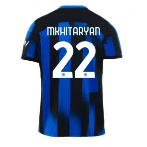 Inter Milan Henrikh Mkhitaryan #22 Hemmatröja 2023-24 Kortärmad